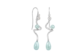 Sølv ørehænger  - Savannah